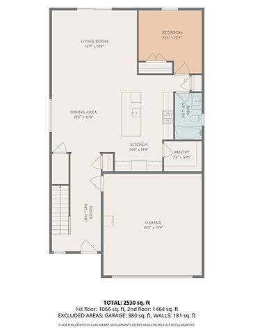 Professional cubicasa floor plans