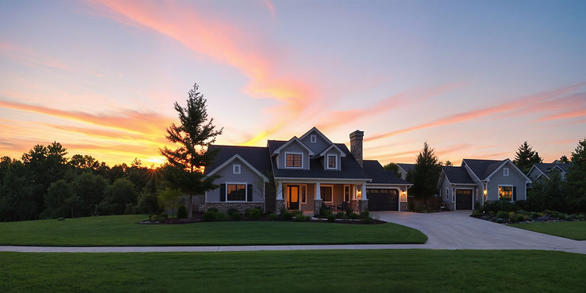 listing a house, sunset.jpg