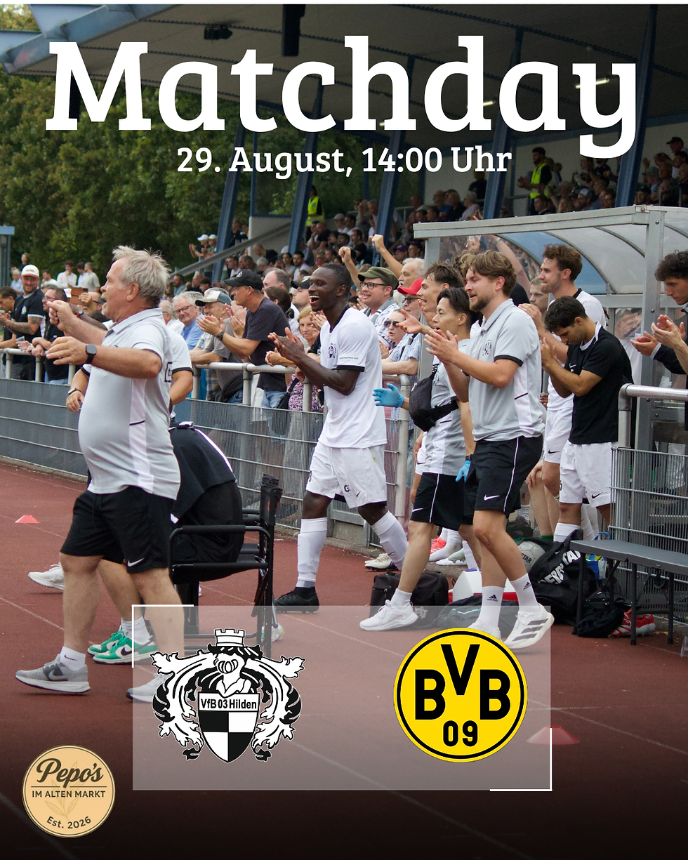 VfB 03 Hilden - Borussia Dortmund II | Regionalliga West
