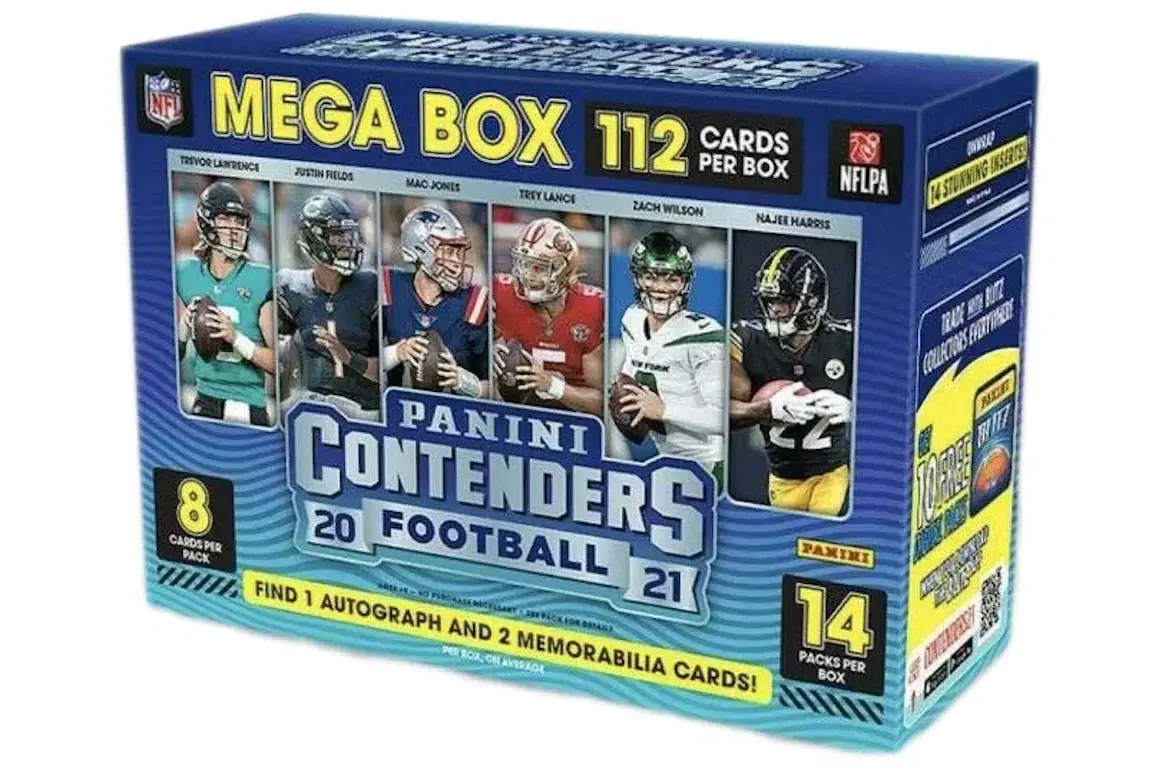 2021 Panini Contenders Football Mega Box
