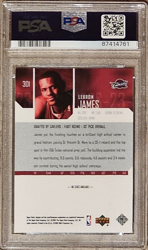 その他 UD Lebron James rookie card 301 2003 Upper Deck #301