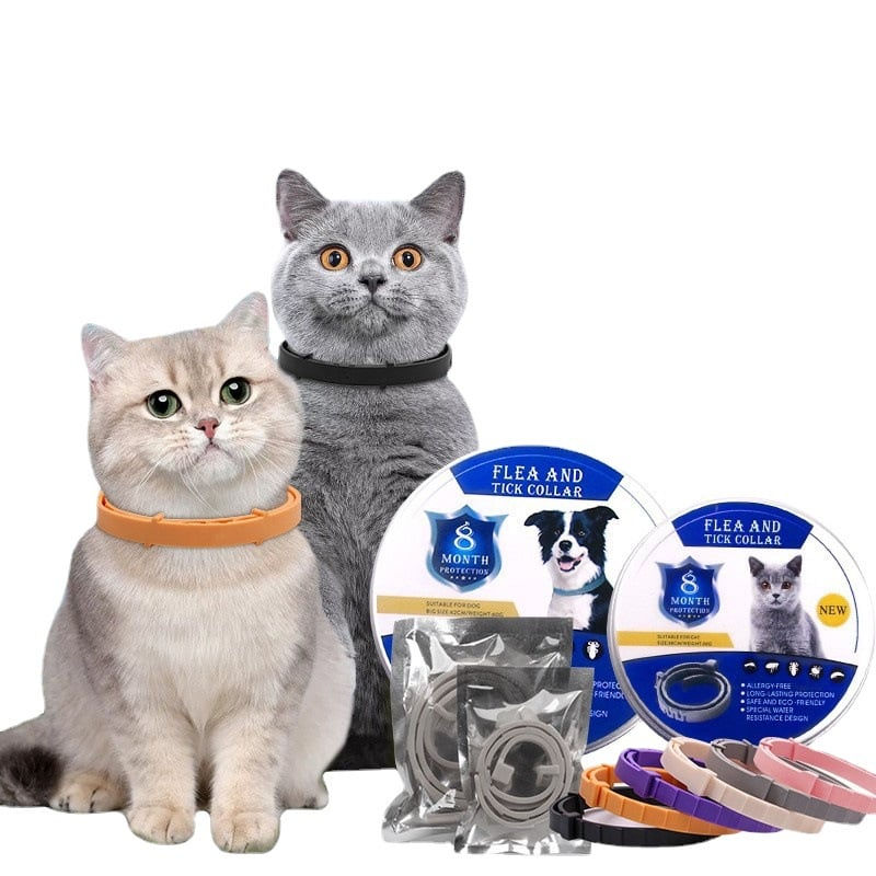 Anti-Lice Flea Tick Pet Deworming Collar Supplies
