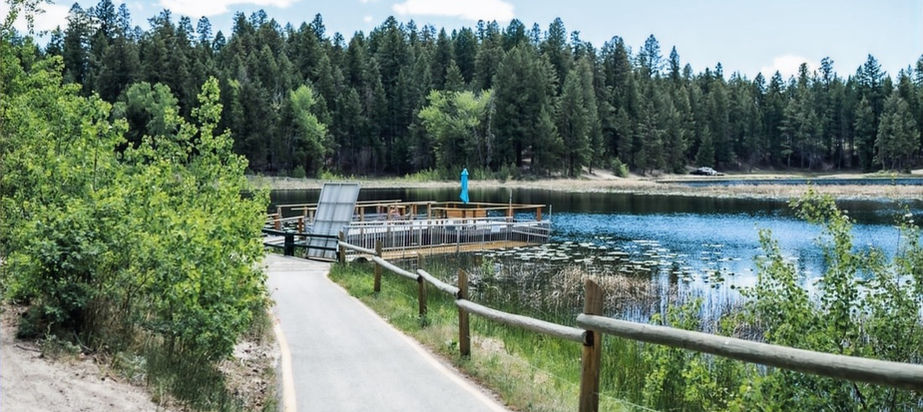 Agur Lake is accessible for all