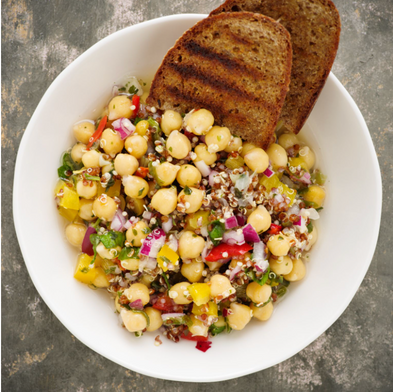Chickpea Quinoa Protein Salad