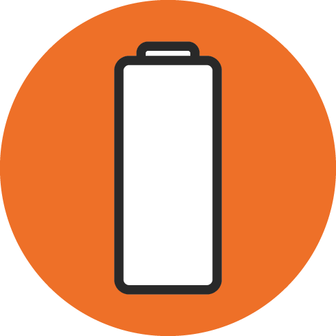 Increased safety LiFe PO4 batteries