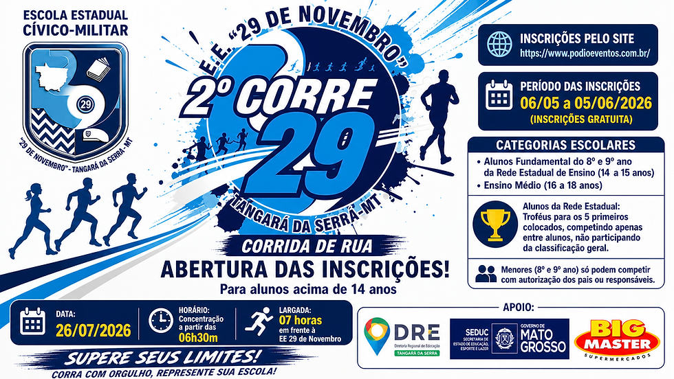 2º CORRE 29 - ALUNOS