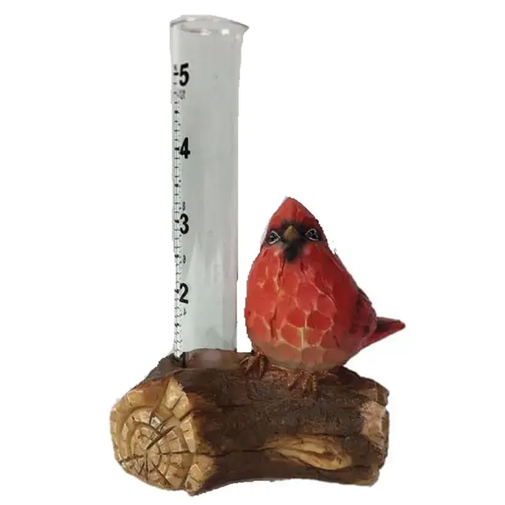 6" Cardinal Rain Gauge