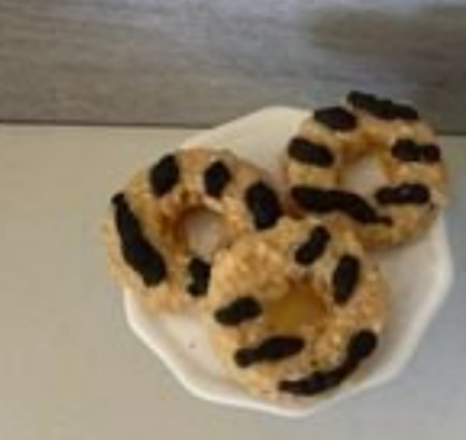 Coconut Caramel Striped Cookie Wax Melts