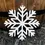 Thumbnail: Indoor/Outdoor Pvc Snowflake - Winter Yard/Porch Décor
