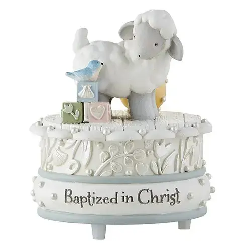 Baptism Musical Figurine