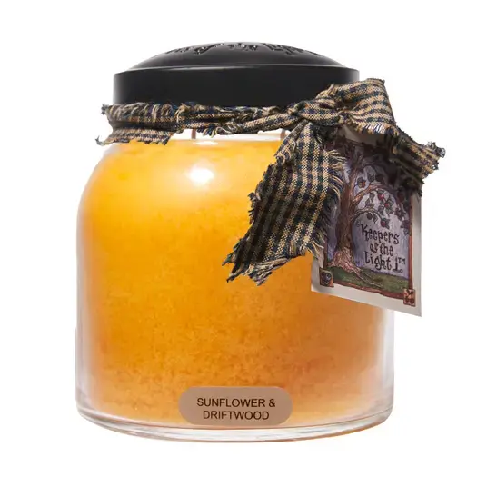 34oz Sunflower & Driftwood Papa Jar
