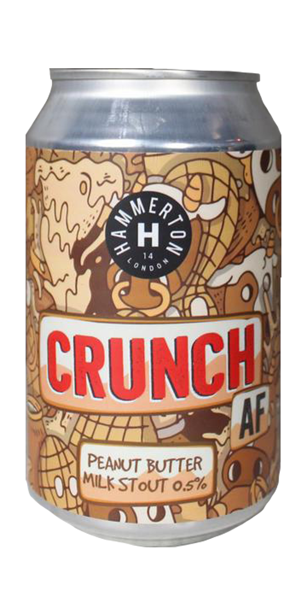 Hammerton: Crunch AF -Alcohol Free Peanut Butter Milk Stout