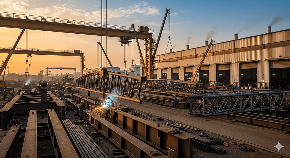Why India is Becoming the Global Hub for Industrial Steel Fabrication