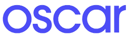 Oscar insurance logo in blue