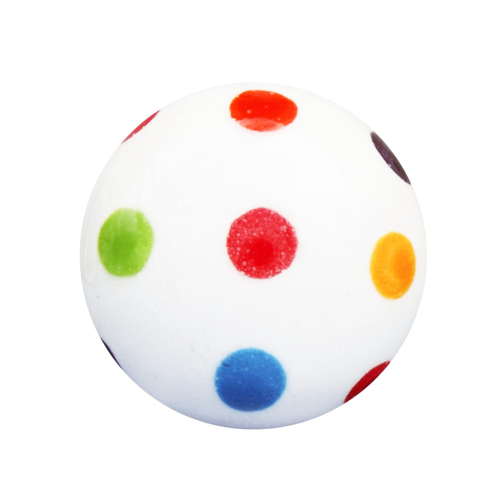 Ceramic Knob - Polka Dots