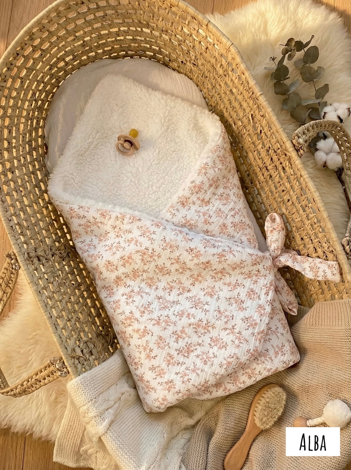 Couverture d’emmaillotage Alba