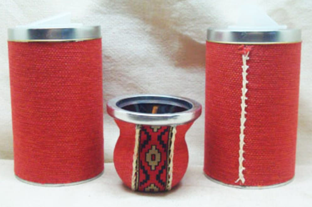 Combo Mate con Yerbera y Azucarera