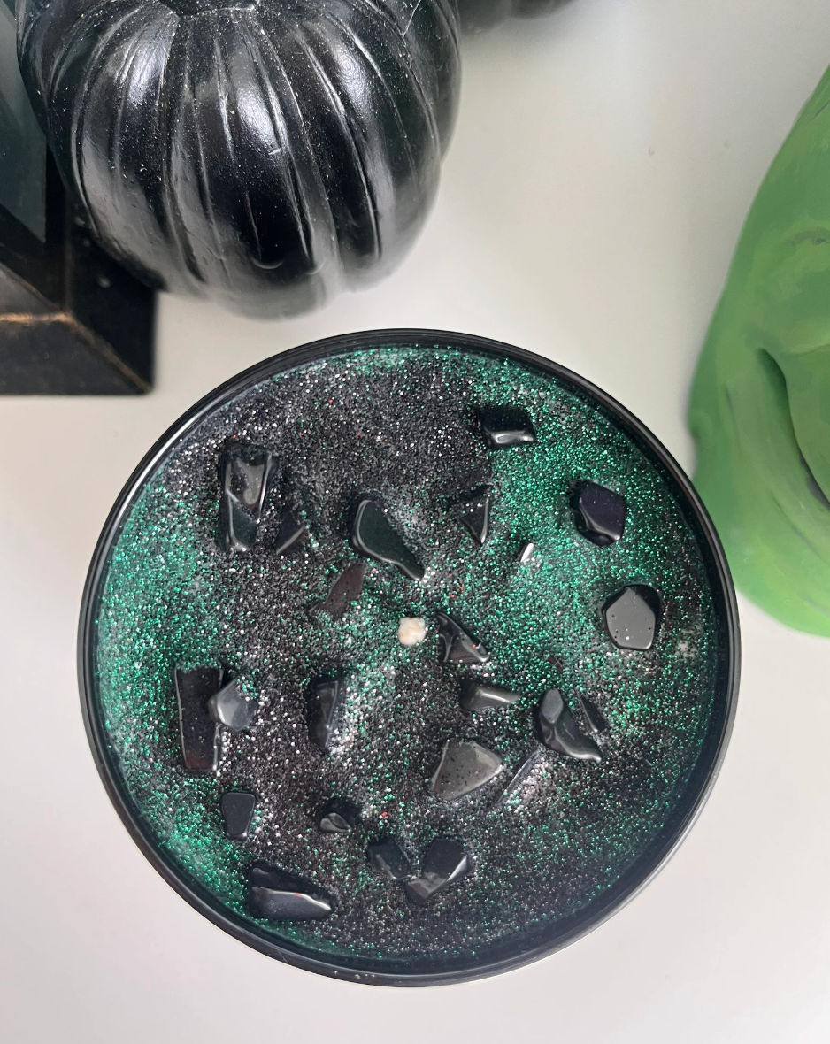 Thumbnail: We Are The Monsters Soy Wax Crystal Candle