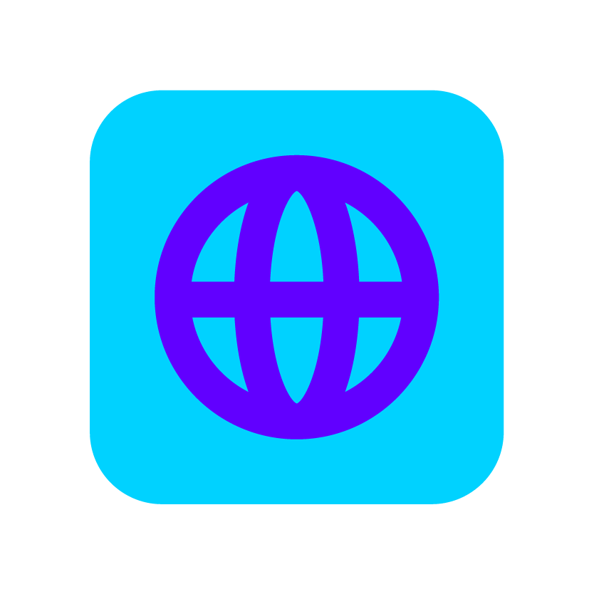Icoon Website App Ontwerp