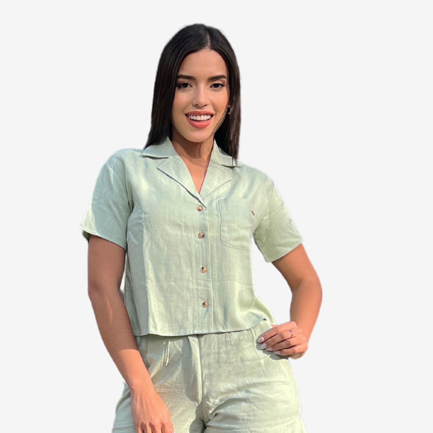 Blusa Lino Chantal