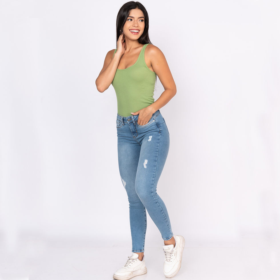 Miniatura: Pantalón Skinny Ecológico Corina