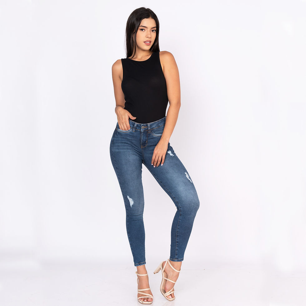 Miniatura: Pantalón Skinny Ecológico Corina