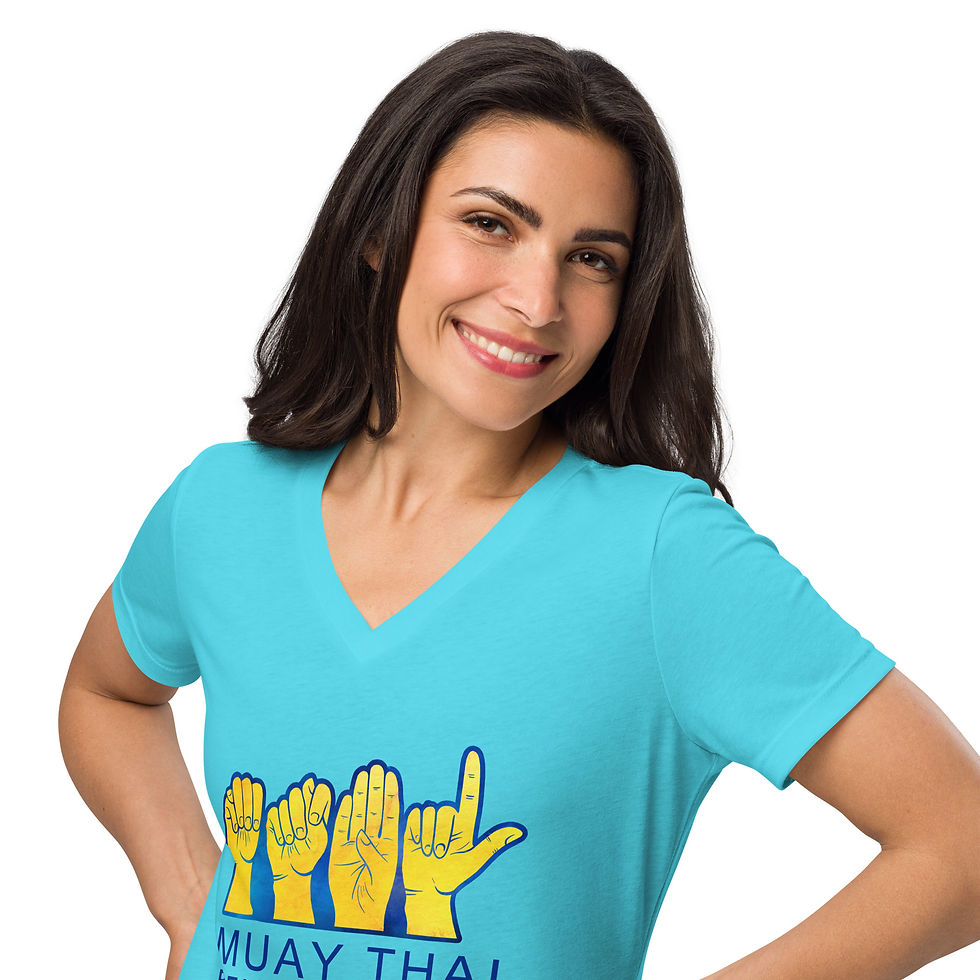 Thumbnail: Women’s relaxed v-neck t-shirt