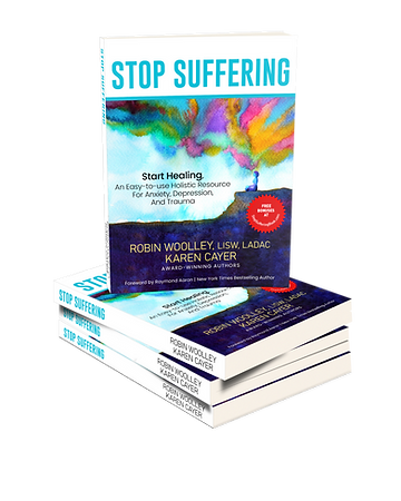 Book Cover Stop Suffering Start Healing