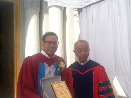 Congratulations on winning the St. Thomas Aquinas Award