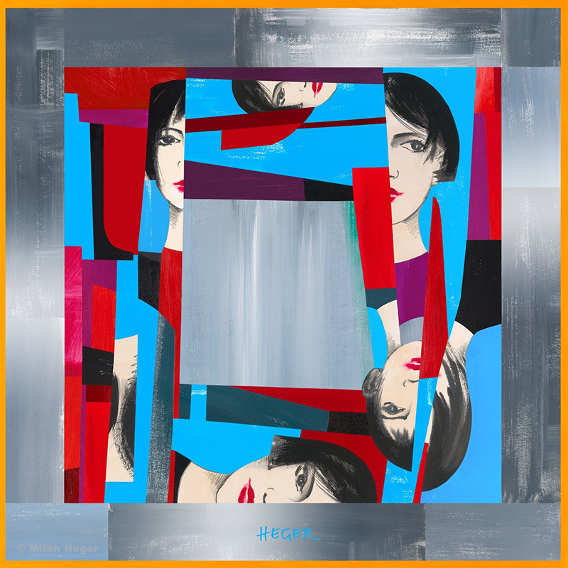 Colorful World
silk scarf