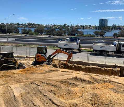 Residential, commercial site works, Piling WA