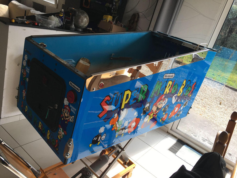 Super mario gottlieb decals de caisse