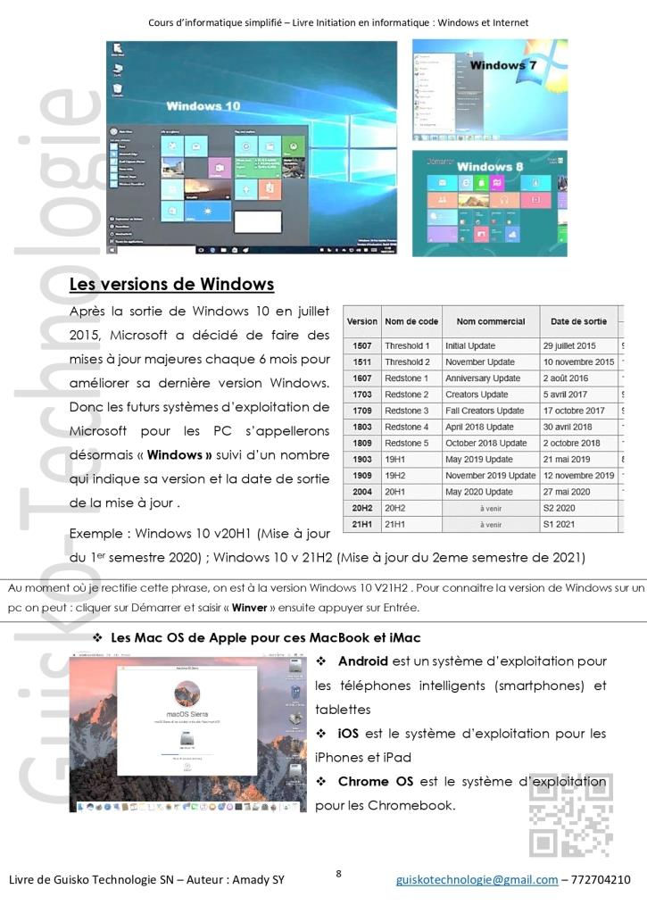 cours d'initiation informatique p8