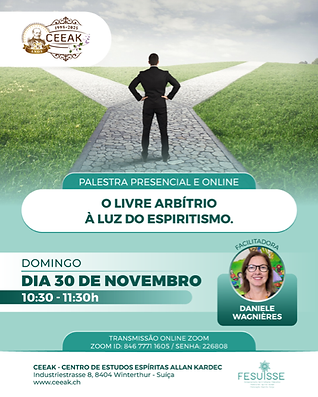 O livre arbítrio à luz do espiritismo