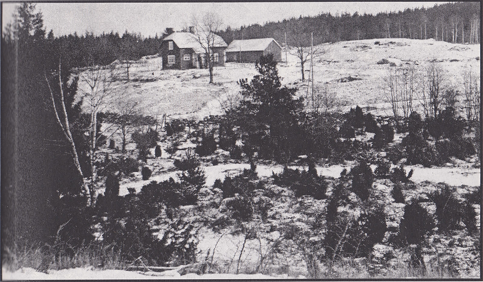 Torpet Vrå under Öresten tidigt 1900-tal
