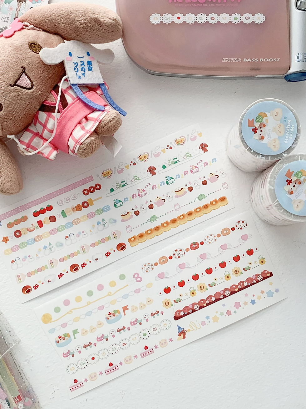 Thumbnail: Cute separated sticker 35 cm collection W