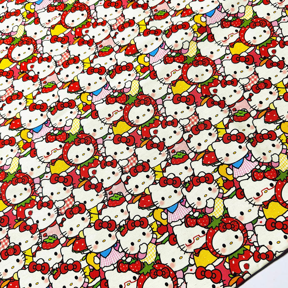 Thumbnail: Contton fabric carrying bag collection N >_<