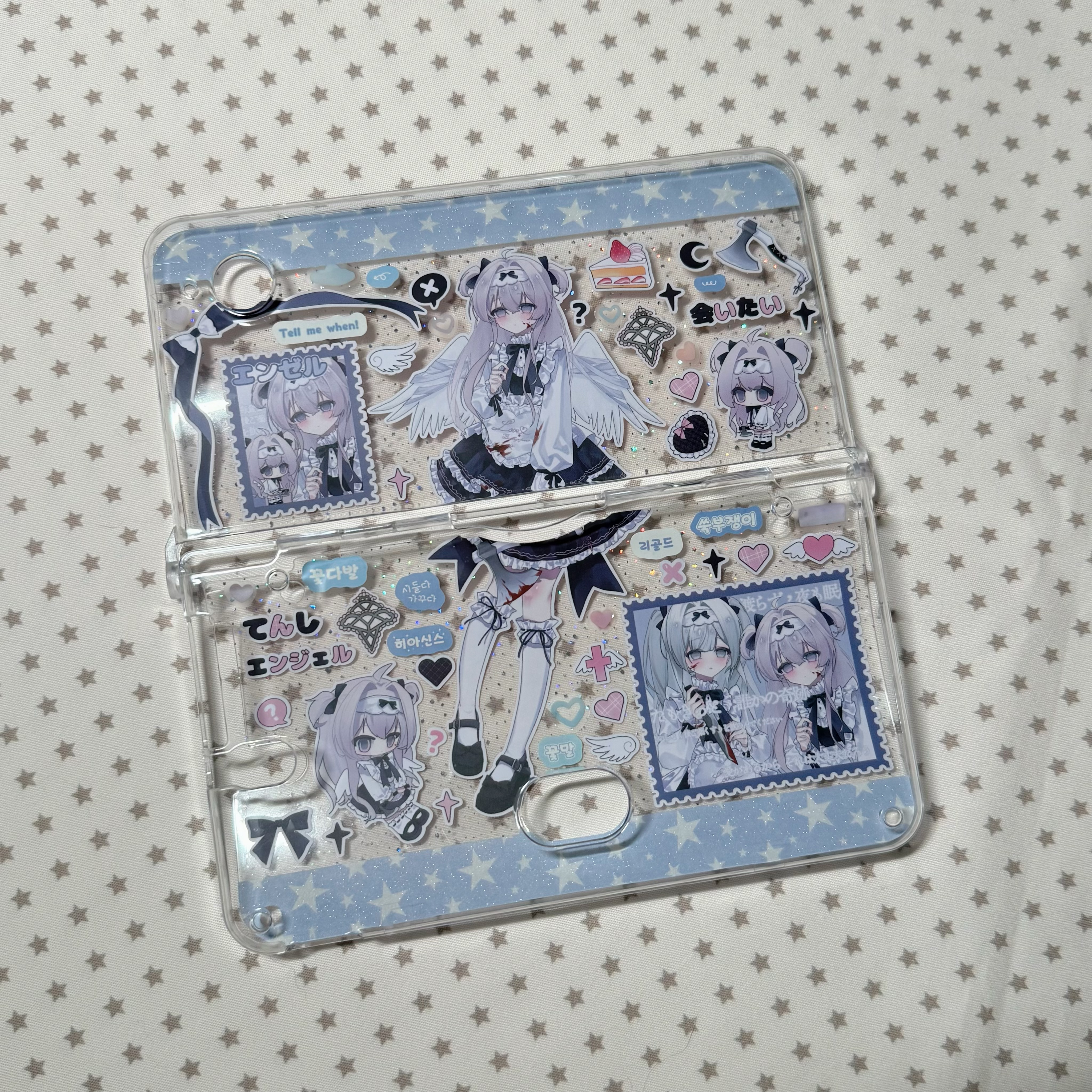 Cute goo sticky ds case real effect collection 5