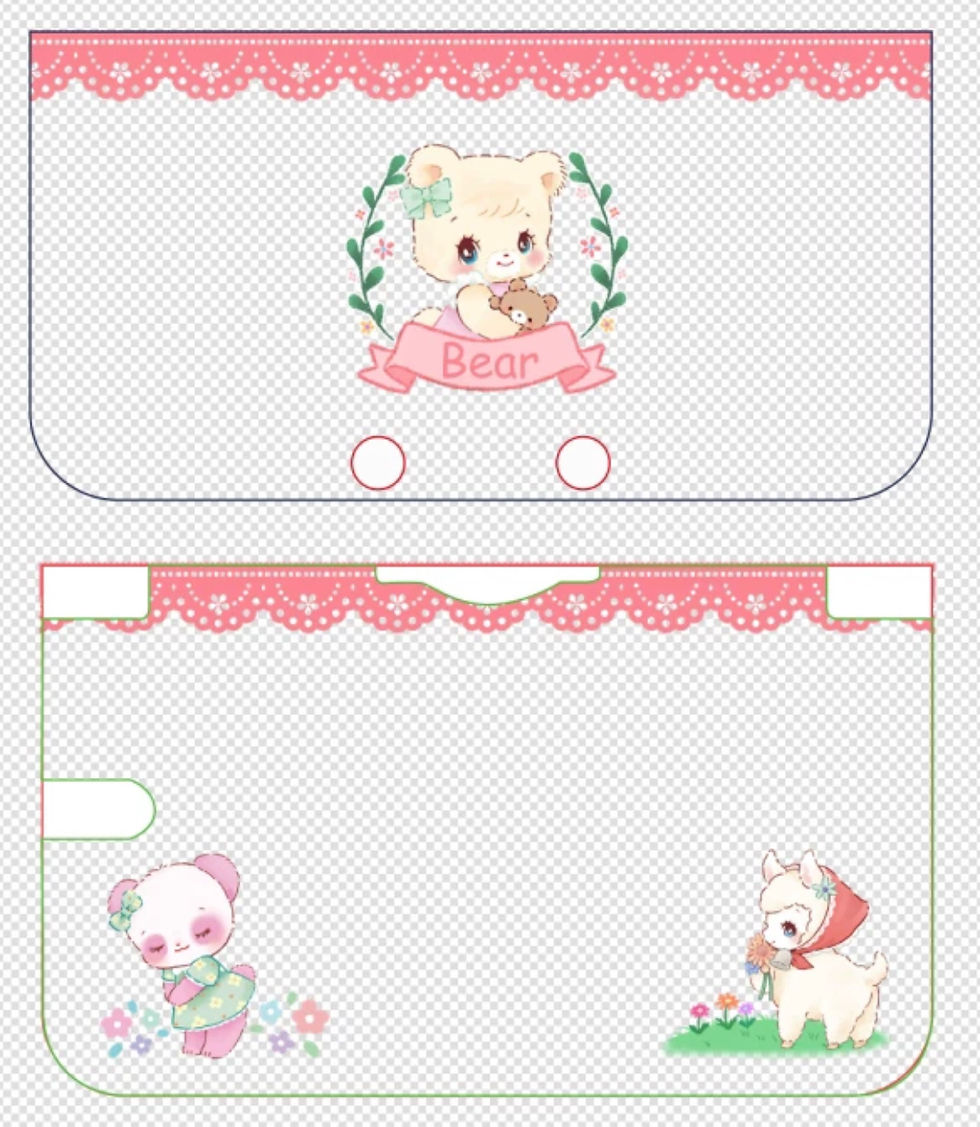 Thumbnail: Kawaii swimmer animal case collection B