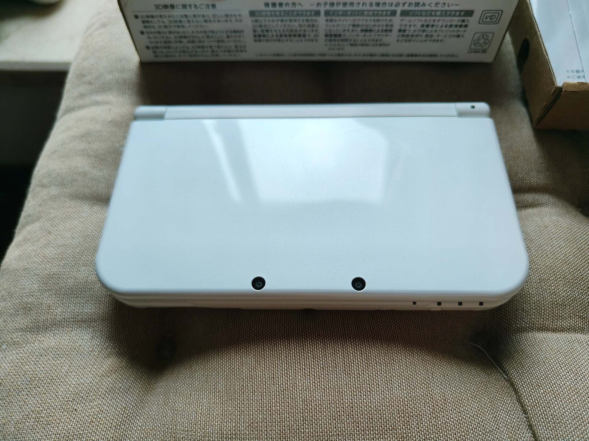 White NEW 3DS LL +128G IPS +IPS (3104)