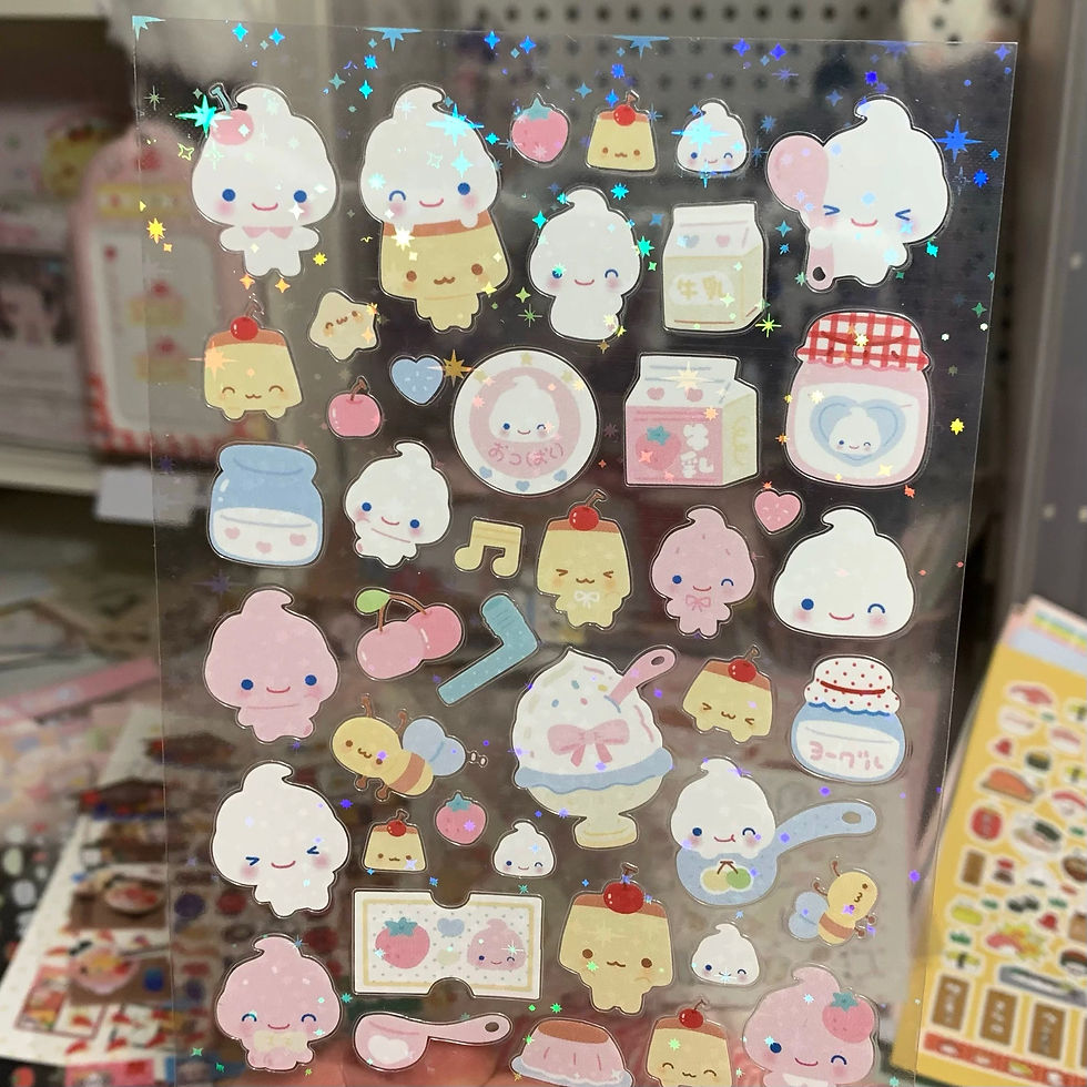 Thumbnail: Cute sticker sheet collection C