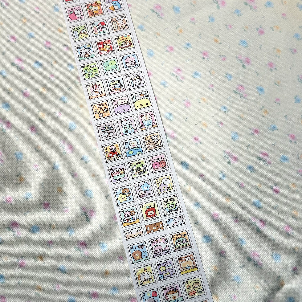 Thumbnail: Cute separated sticker collection Q