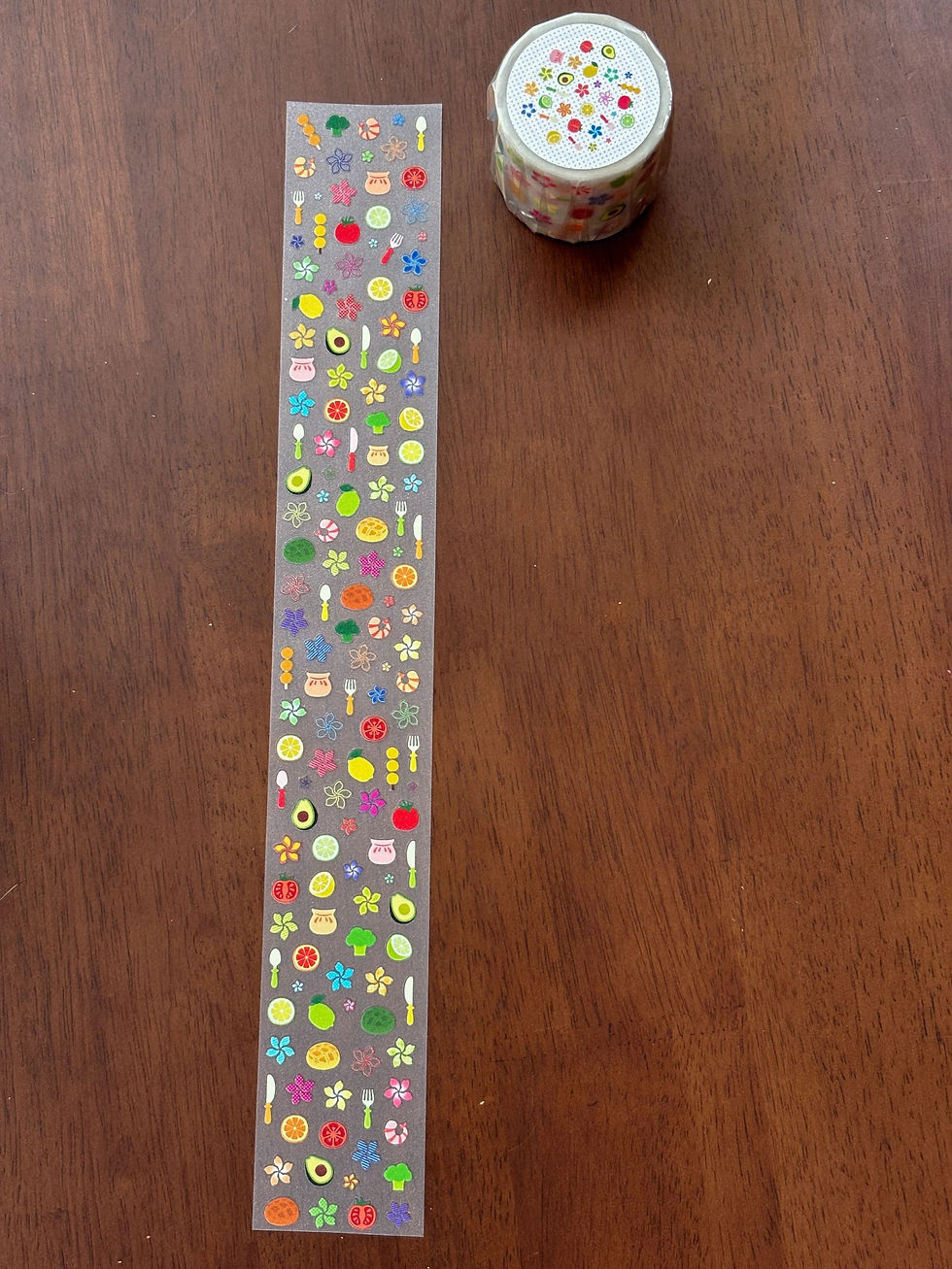 Thumbnail: Cute separated sticker sheet 35 cm collection C