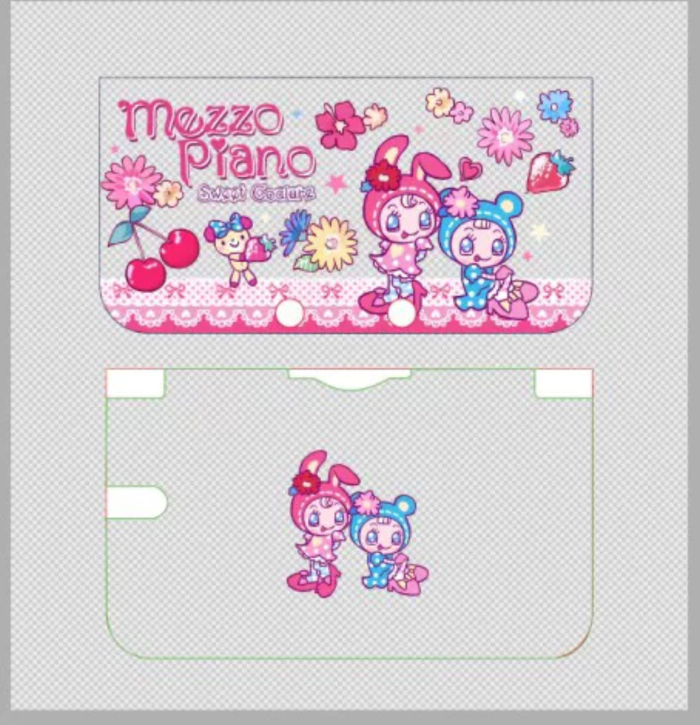 Thumbnail: Kawaii mezzo piano 3ds 2ds nds case collection 