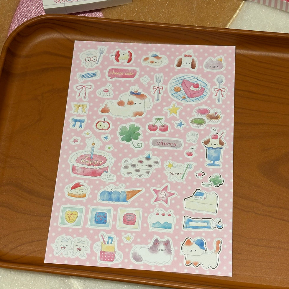 Thumbnail: New cute sticker sheet collection! | Rinki Day