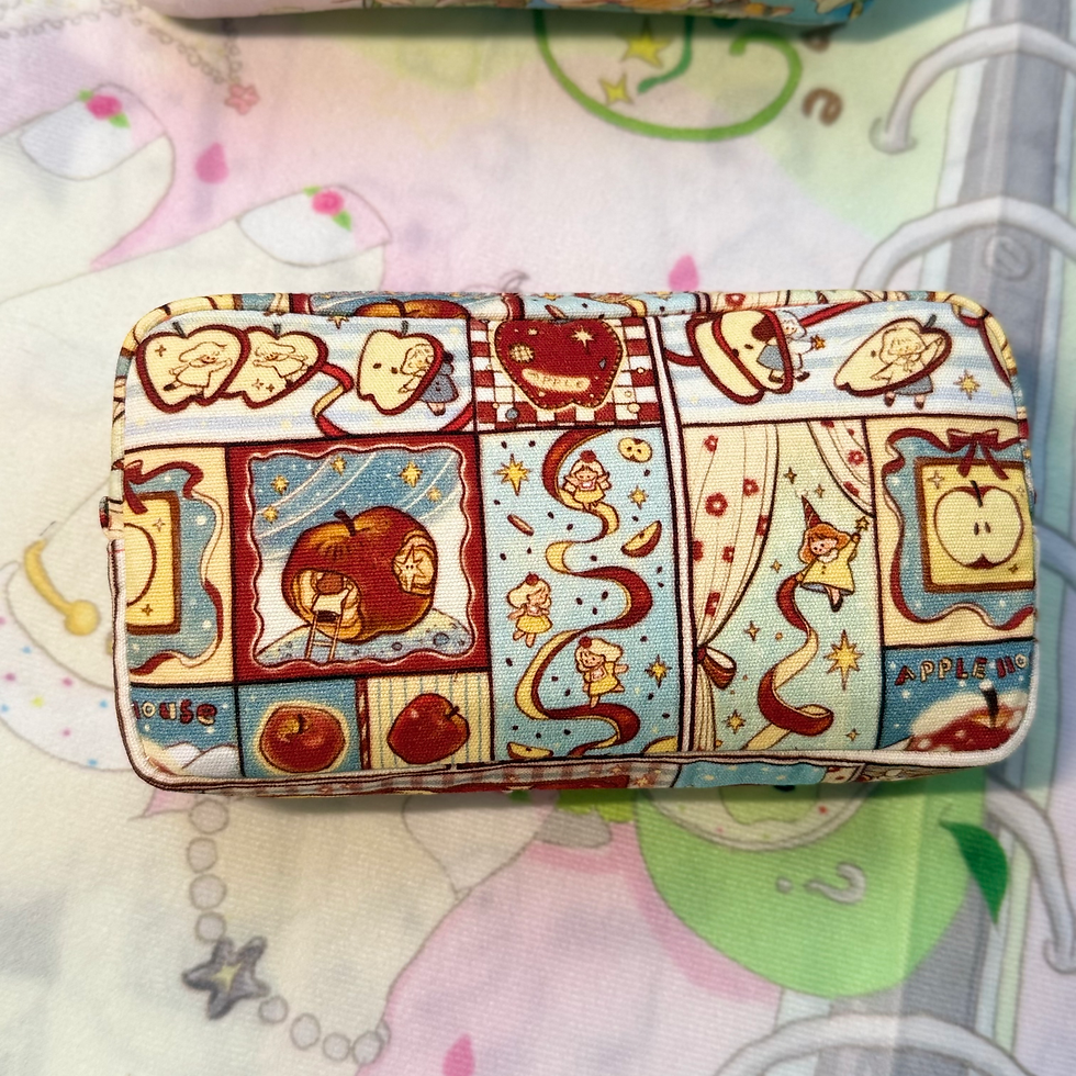 Thumbnail: Cute canvas carrying bag collection E