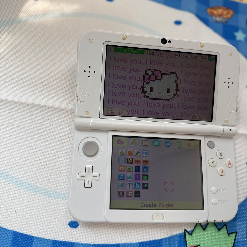 Thumbnail: White NEW 3DS LL +128G TN+IPS (1831)