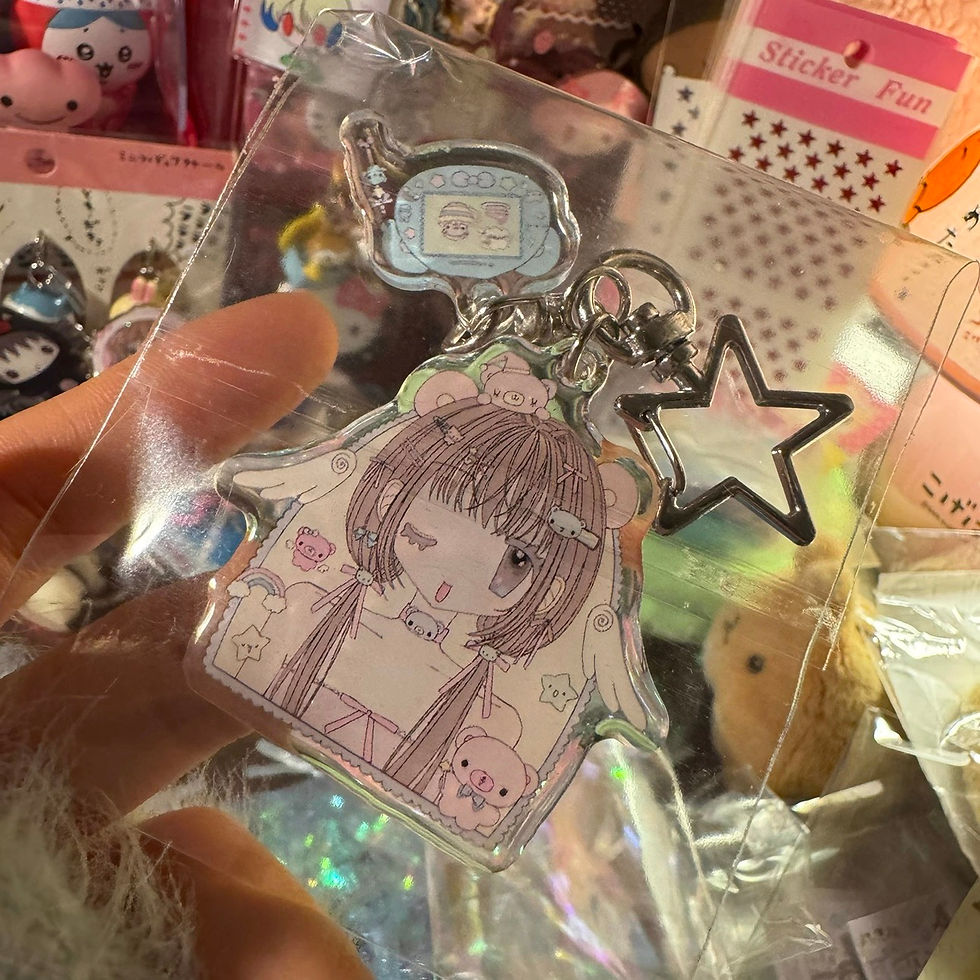 Thumbnail: Cute jelly keychain collection 