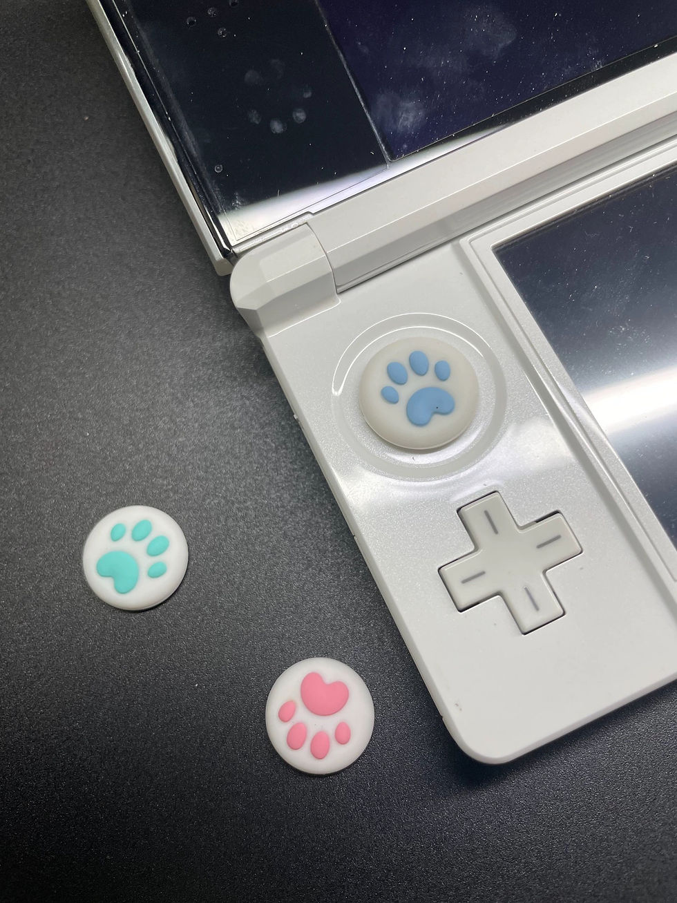 Thumbnail: Cute cat paw circle pad for no original joystick skins