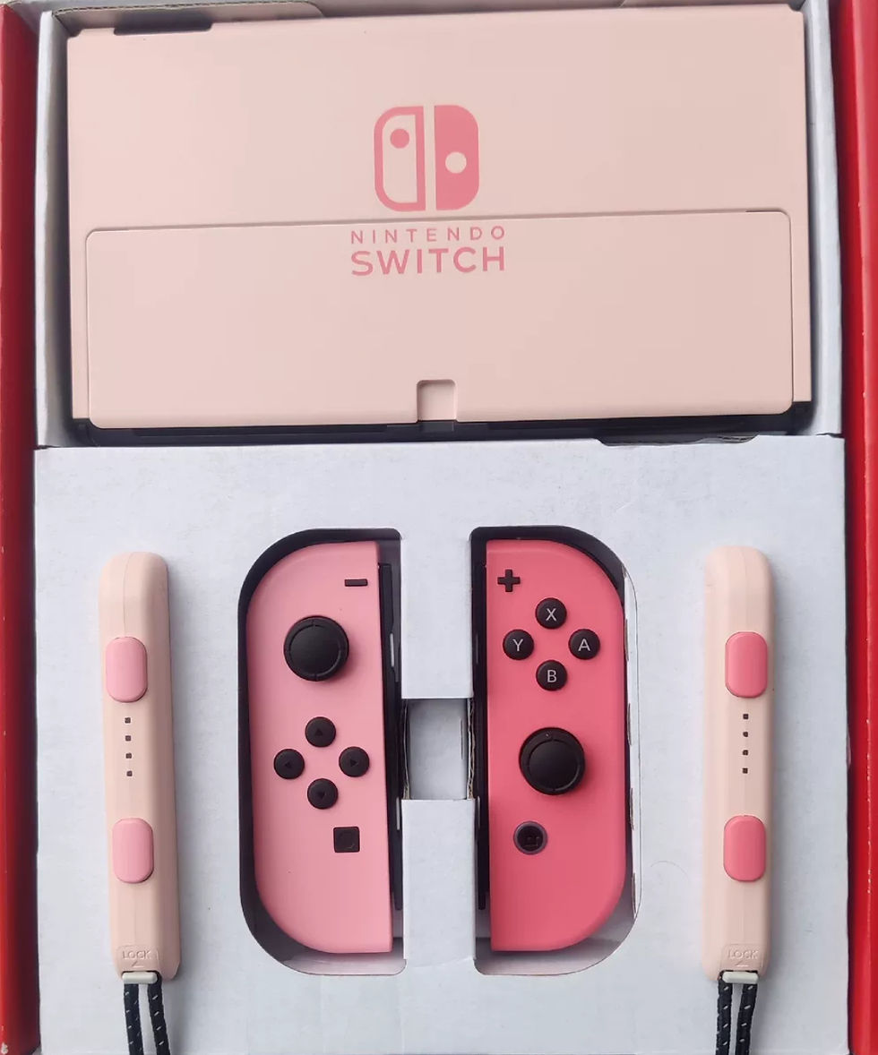 Thumbnail: Kawaii custom switch/switch oled replacement shell + buttons whole set
